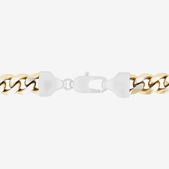 Mens Stainless Steel 24 Inch Curb Chain Necklace