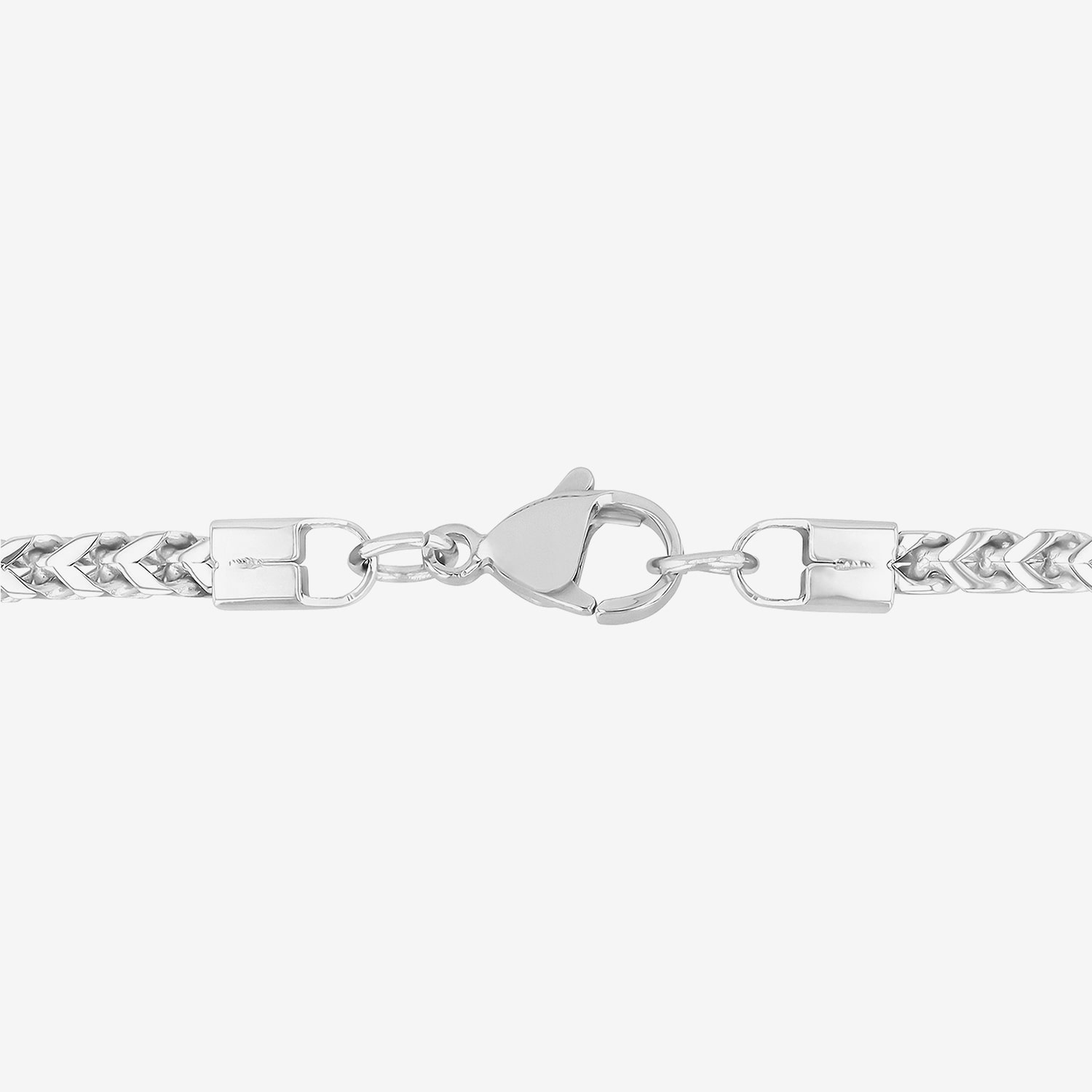 Men's Stainless Steel Solid Link Chain Necklace
