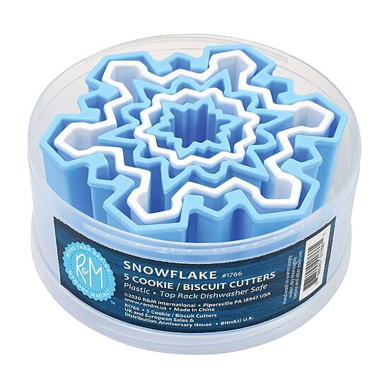 R&M International Llc Snowflake 5-pc. Cookie Cutters