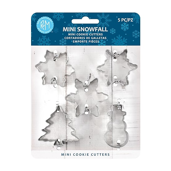 R&M International Llc Mini Snowfall 5-pc. Cookie Cutters