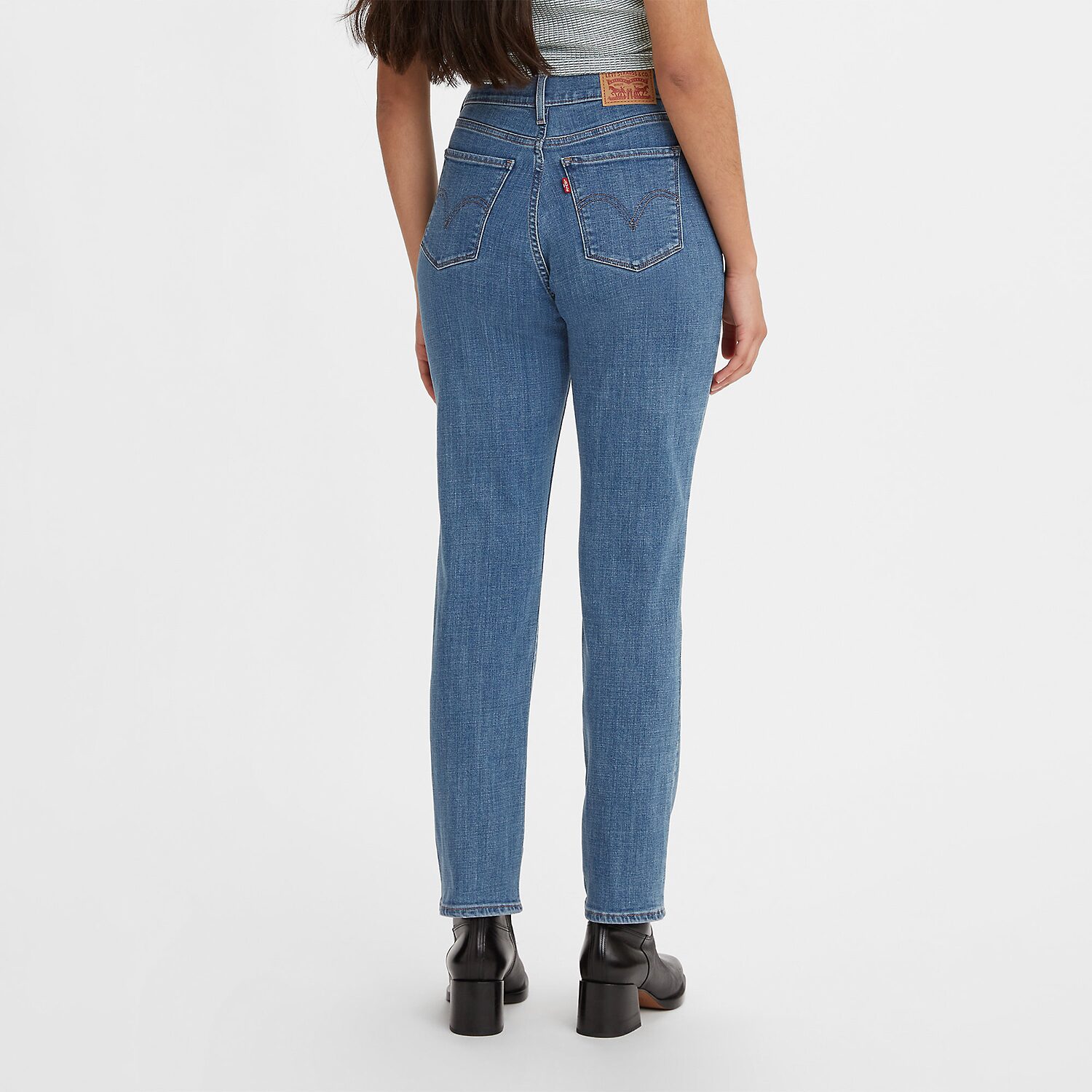Levi's® Womens Mid Rise Classic Straight Jean