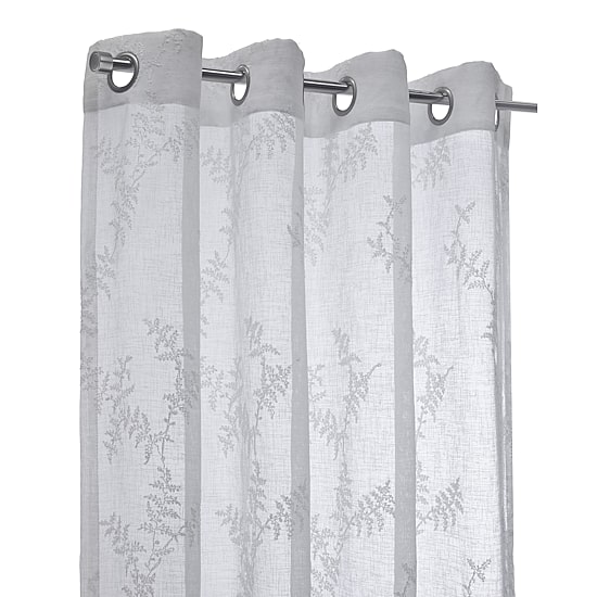 Habitat Anita Grommet Top Sheer Single Curtain Panel