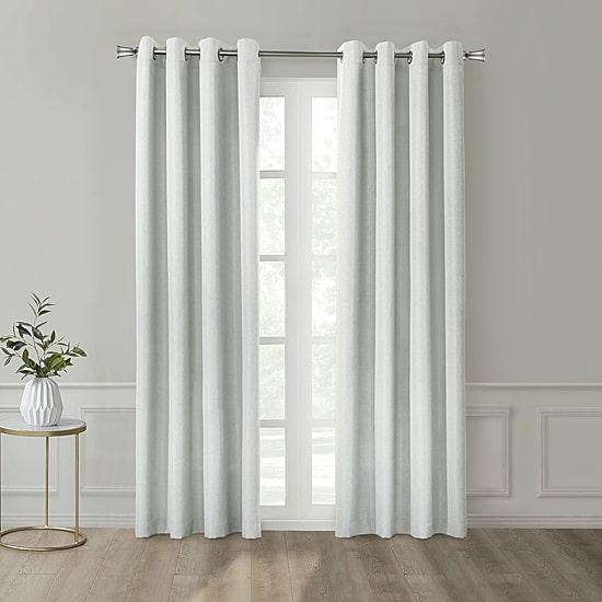 Thermaplus Marissa Grommet Top Energy Saving 100% Blackout Single Curtain Panel