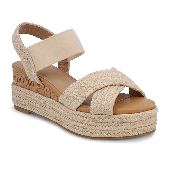 MIA girl Womens Zonia Wedge Sandals