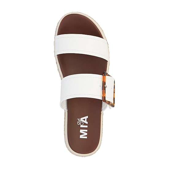 MIA girl Womens Kimmie Wedge Sandals