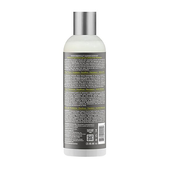 Design Essentials Almond Avocado Shampoo 12 oz.