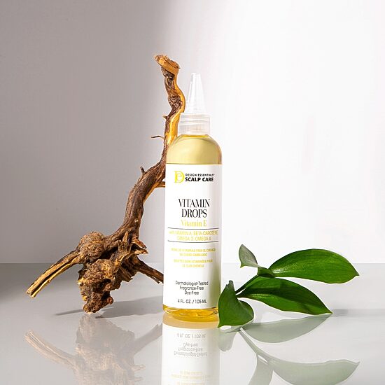 Design Essentials Scalp Care Vitamin Drops Hair Treatment 4 oz.