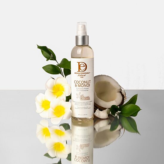 Design Essentials Coconut & Monoi Coconut Water Curl Refresher Hair Cream 8 oz.
