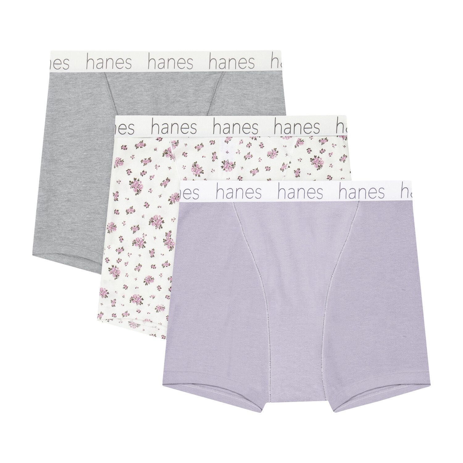 Hanes Womens Multi-Pack Boyshort Panty 45uobb