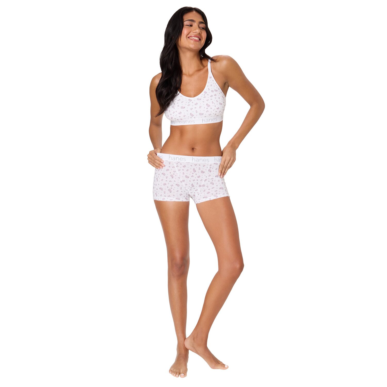 Hanes Womens Multi-Pack Boyshort Panty 45uobb