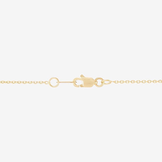 Limited Quantities! Womens 3/8 CT. T.W. Lab Created Blue Sapphire 10K Gold Heart 18 Inch Pendant Necklace