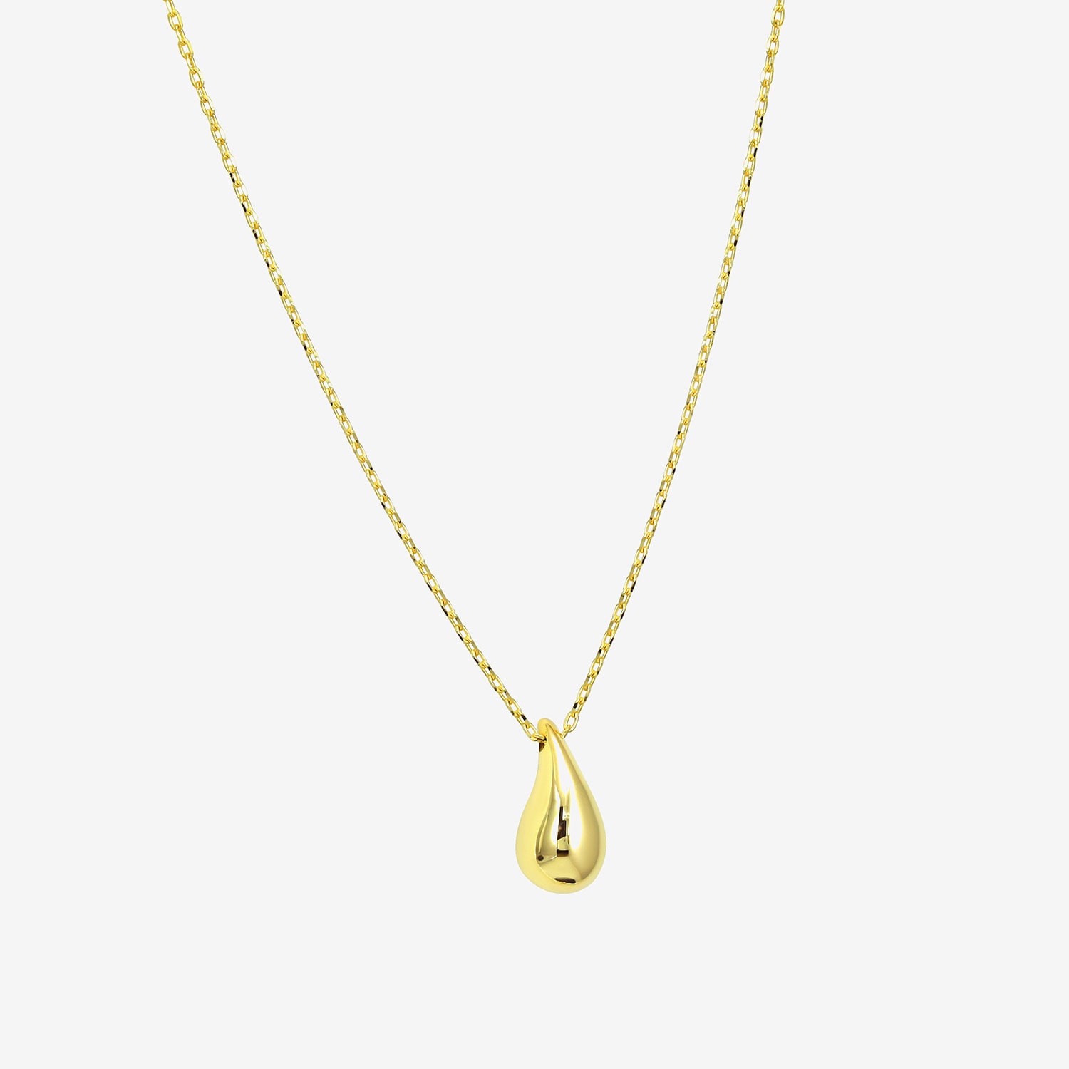 Gold Addiction Womens 10K Gold Inch Pendant Necklace