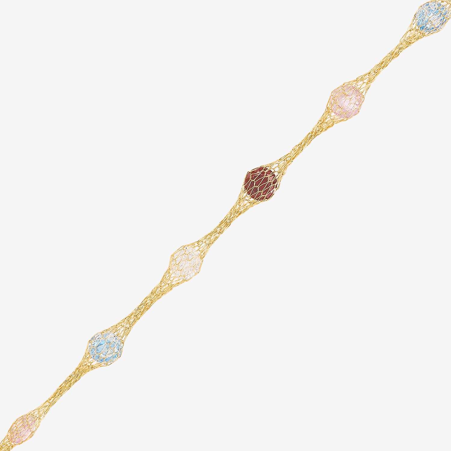 Made in Italy Womens 10K Gold 18 Inch Link Chain Necklace