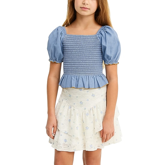 Lilt Big Kid Girls Woven 2-pc. Skirt Set