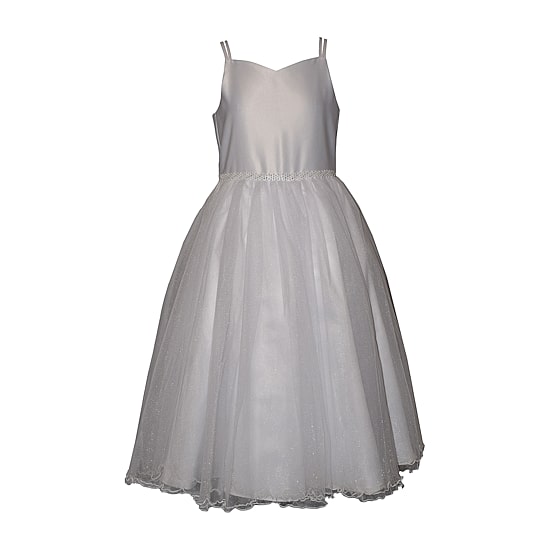 Bonnie Jean Little & Big Kid Girls Lace Short Sleeve Satin Fit + Flare Dress