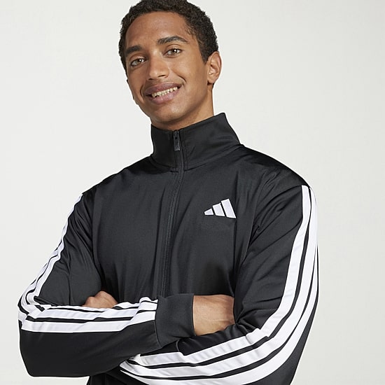 adidas Tricot Mens Big and Tall Lightweight Track Jacket