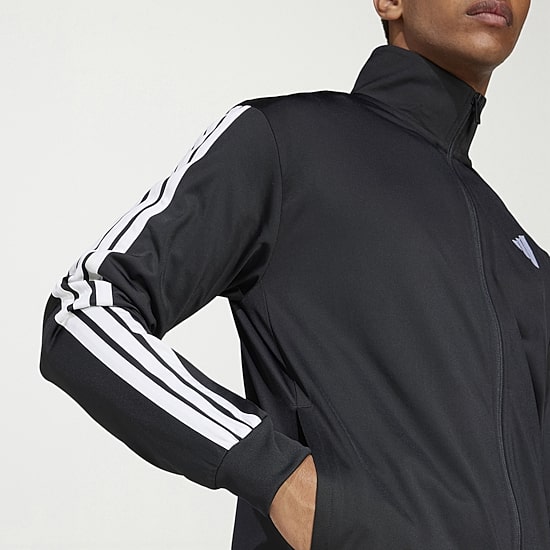 adidas Tricot Mens Big and Tall Lightweight Track Jacket