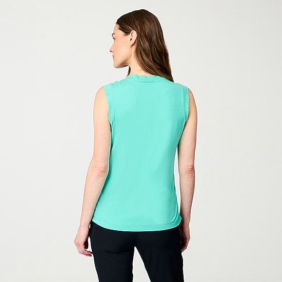 Free Country Womens V Neck Sleeveless Tank Top