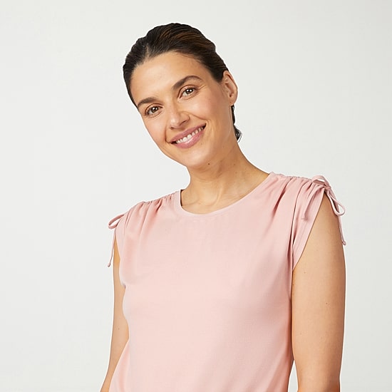 Free Country Womens Round Neck Short Sleeve T-Shirt