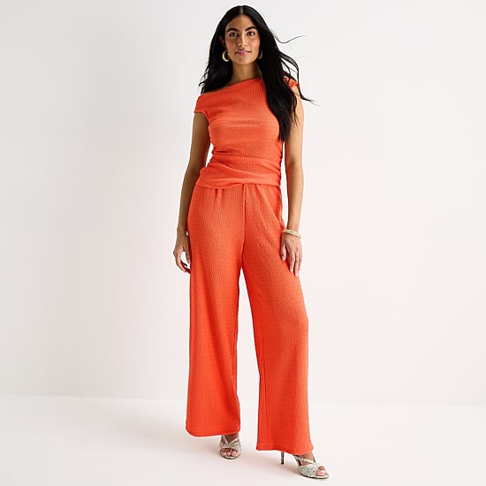 Bold Elements Womens Straight Mid Rise Pull-On Pant