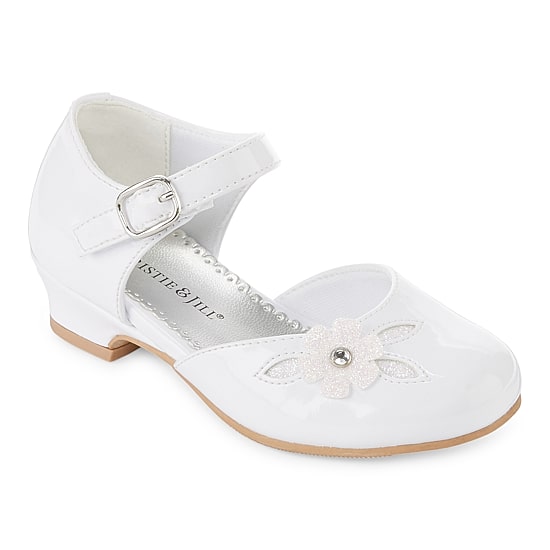 Christie & Jill Lil Heaven Toddler Girls Round Mary Jane Shoes