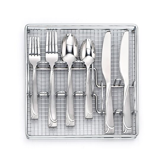 Cambridge Mena 40-pc. Flatware Set & Caddy