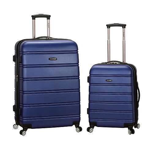 Rockland Melbourne 2-pc. Hardside Spinner Luggage Set, One Size, Blue