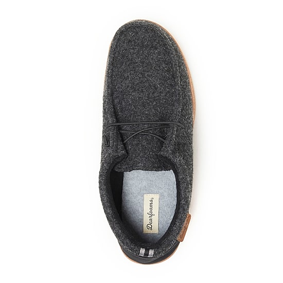 Dearfoams Mens Memory Foam Slip-On Slippers