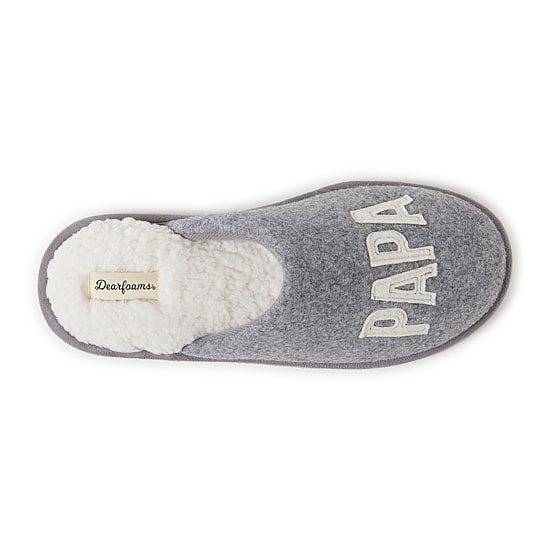 Dearfoams Mens Carson Family Scuff