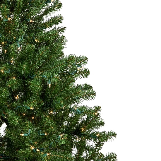 Northlight Medium Balsam Artificial Clear Lights 6 Foot Pre-Lit Pine Christmas Tree