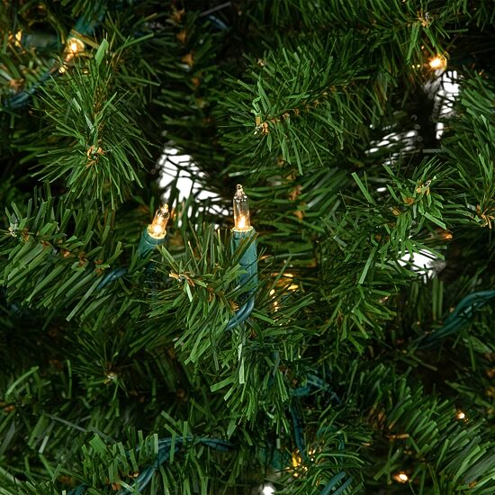 Northlight Medium Balsam Artificial Clear Lights 6 Foot Pre-Lit Pine Christmas Tree