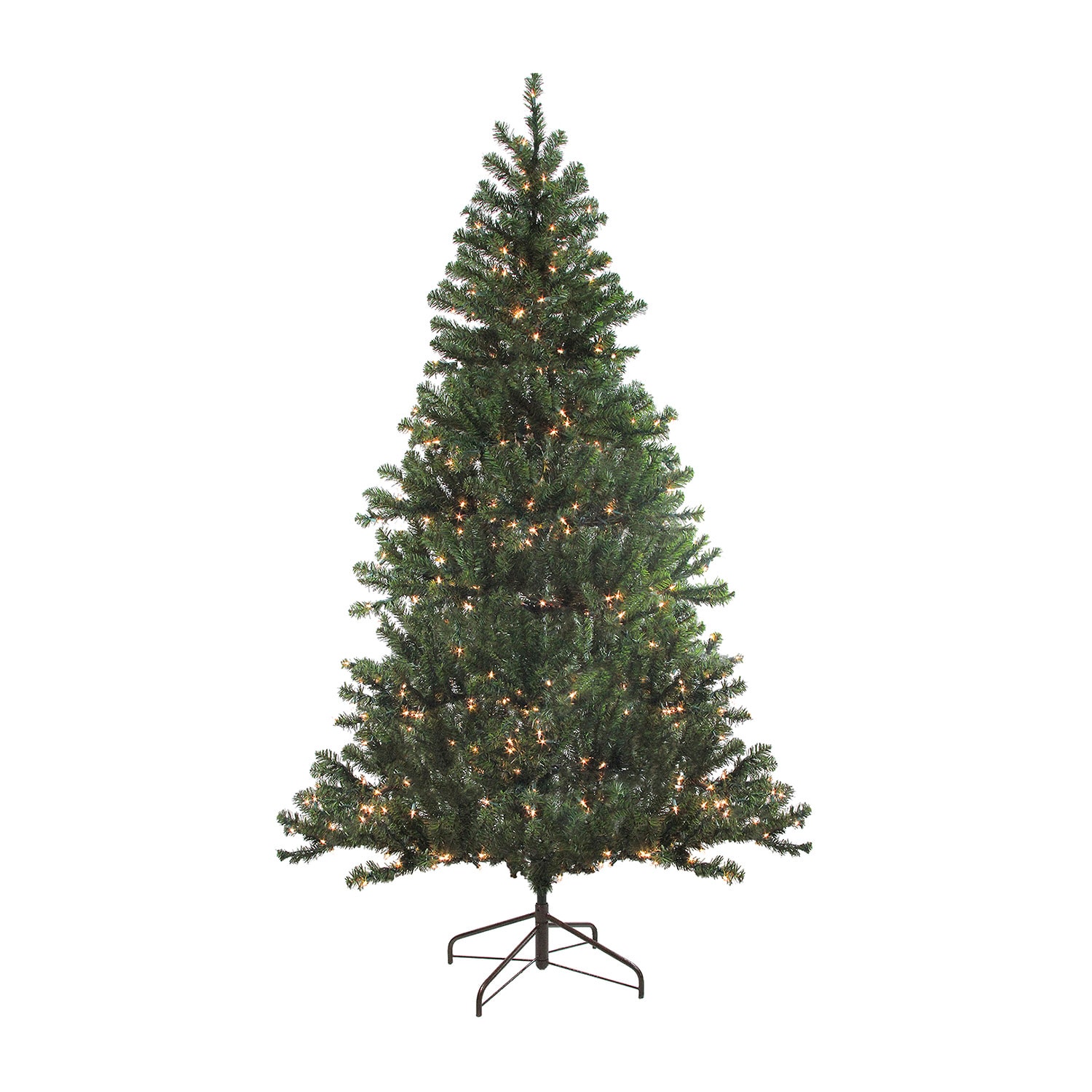 Northlight Medium Balsam Artificial Clear Lights 7 Foot Pre-Lit Pine Christmas Tree