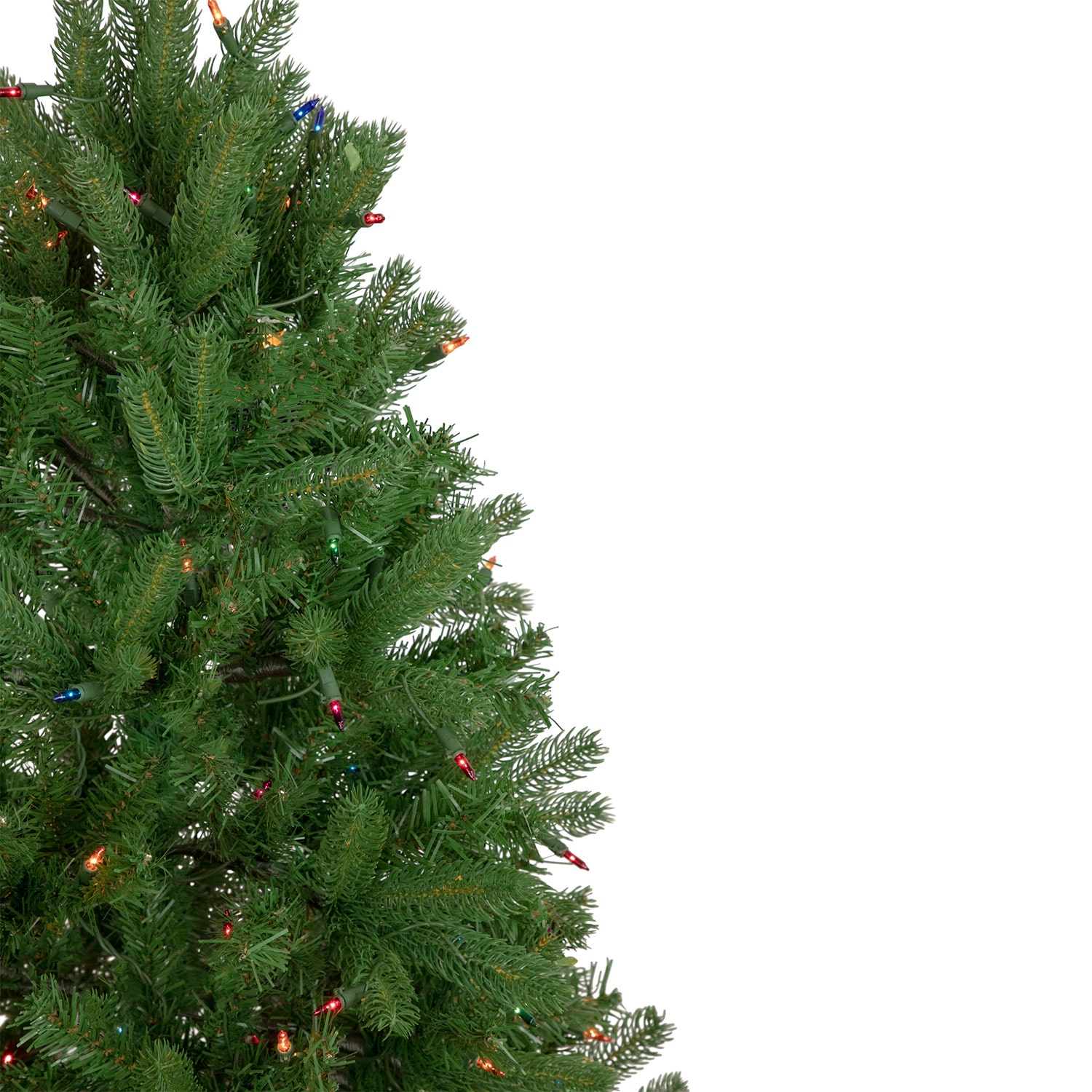 Northlight Full Sierra Noble Artificial  Multi Lights 4 Foot Pre-Lit Fir Christmas Tree