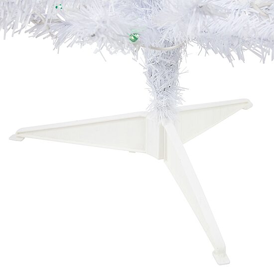 Northlight Woodbury White Slim Artificial  Green Lights 3 Foot Pre-Lit Pine Christmas Tree