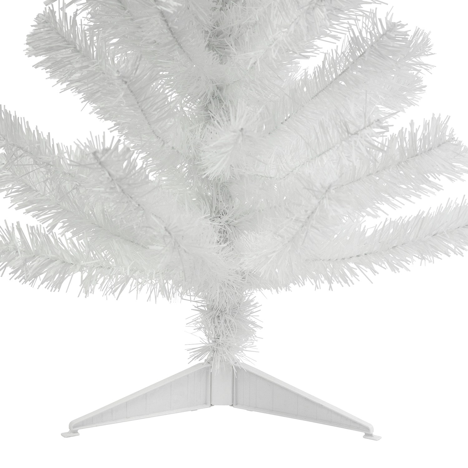 Northlight Slim White Artificial Unlit Foot Pine Christmas Tree