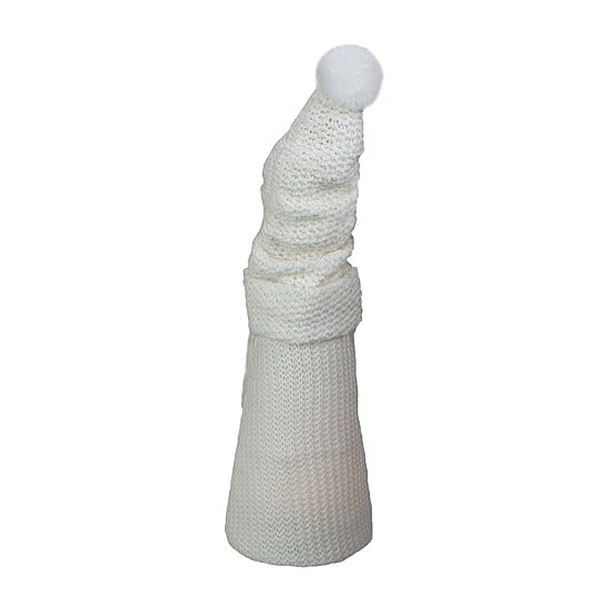 Northlight 20in Led Lighted White Knit  Christmas Christmas Gnome