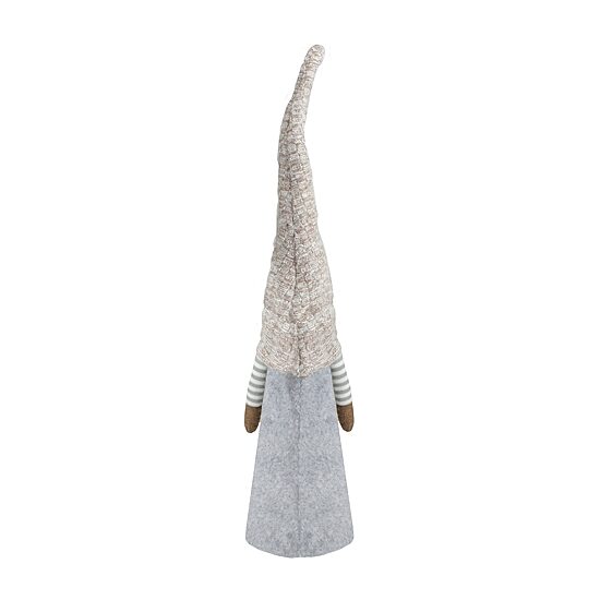 Northlight 21in Gray And Beige Cone Boy Christmas Christmas Gnome