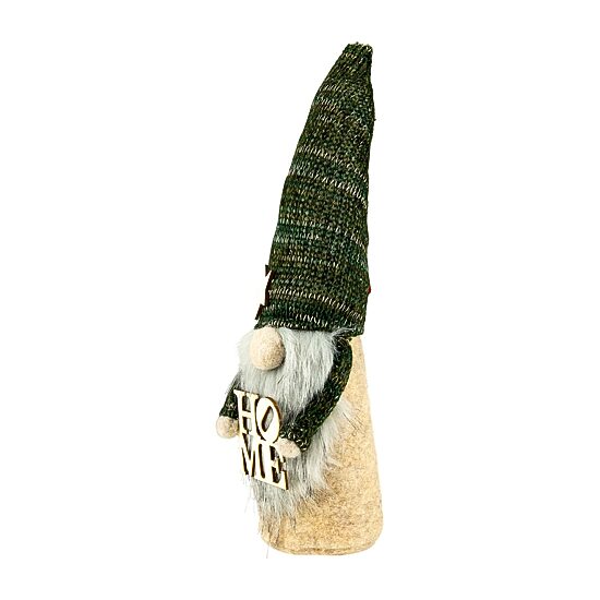 Northlight 14in Green Knit Standing Home  Christmas Christmas Gnome