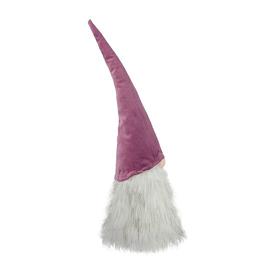 Northlight 17in Mauve Battery Operated Lighted  Christmas Decoration Christmas Gnome