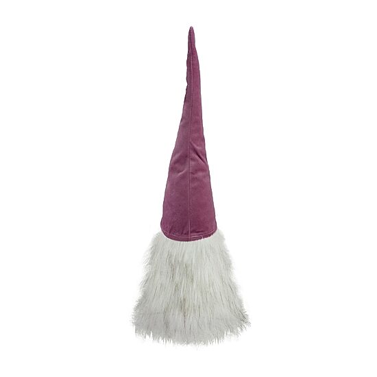 Northlight 17in Mauve Battery Operated Lighted  Christmas Decoration Christmas Gnome