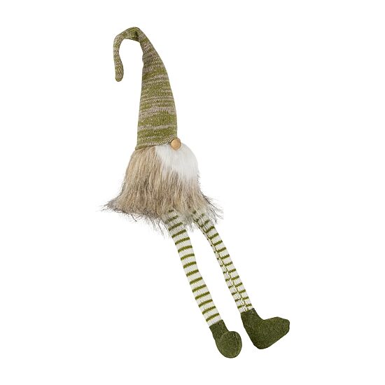 Northlight 26in Green And Beige Sitting  Christmas Christmas Gnome