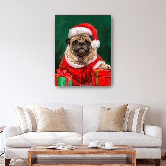 Lumaprints Christmas V Canvas Art