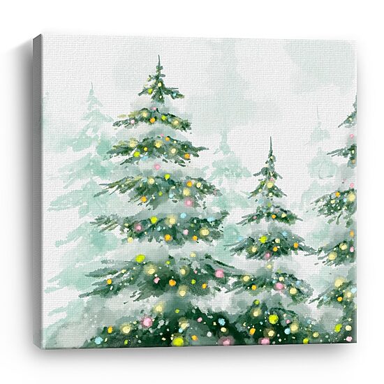 Lumaprints Christmas Vi-A Canvas Art