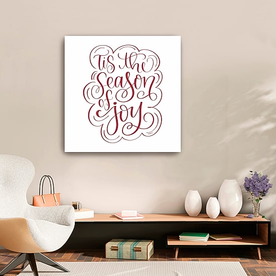 Lumaprints Tis The Season Of Joy Canvas Art