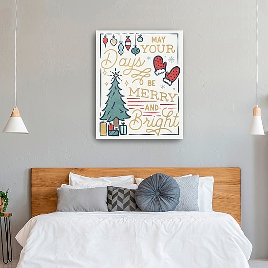 Lumaprints Christmas Vi Canvas Art