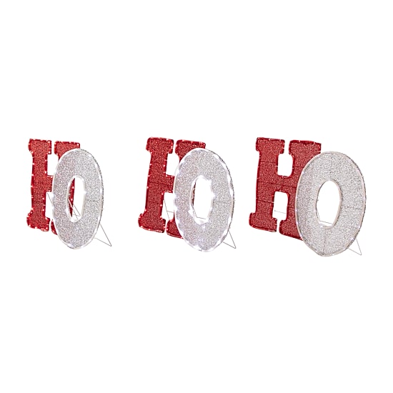 Northlight 76.75in Led Lighted Ftho Ho Hoft Christmas Yard Art