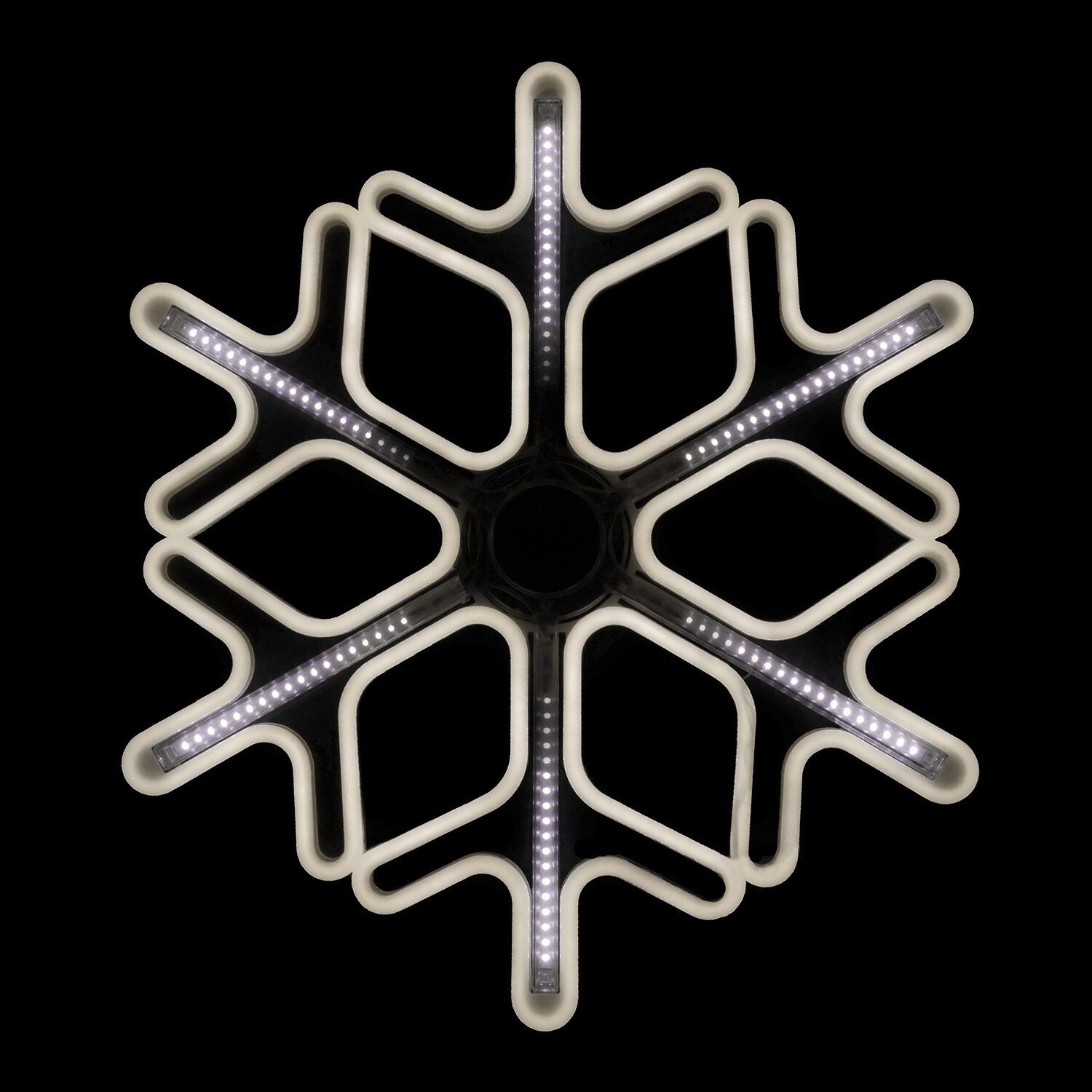 Northlight 23.25in Cascading Lighted Snowflake Christmas Yard Art