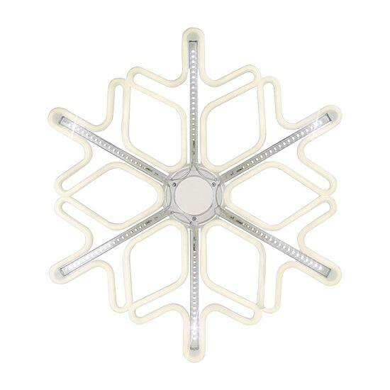 Northlight 23.25in Cascading Lighted Snowflake Christmas Yard Art