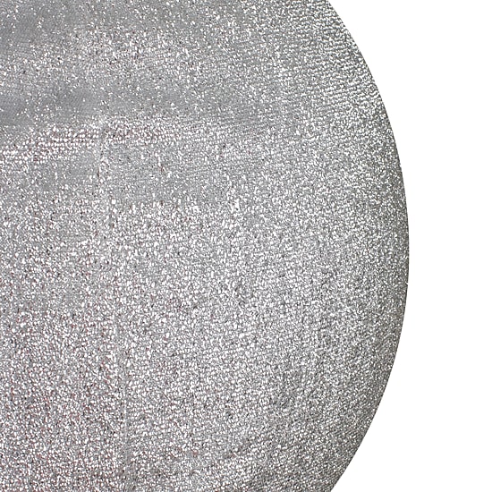 Northlight 27.5in Silver Tinsel Inflatable Ball Ornament Christmas Yard Art