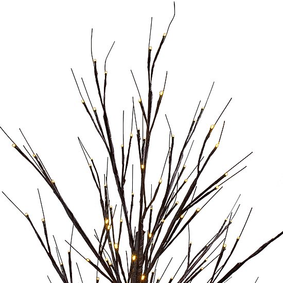 Northlight 6ft Lighted Birch Twig Tree  Warm White Led Lights Christmas Yard Art